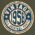 thumbnail image 3 of CafePress - Vintage 1958 All Original Parts T Shirt - Men's Classic Graphic Cotton T-Shirt, 3 of 4