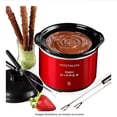 thumbnail image 2 of Mini Fondue Chocolate Nostalgia MyMini MCD20RR Retro Rojo, 2 of 3