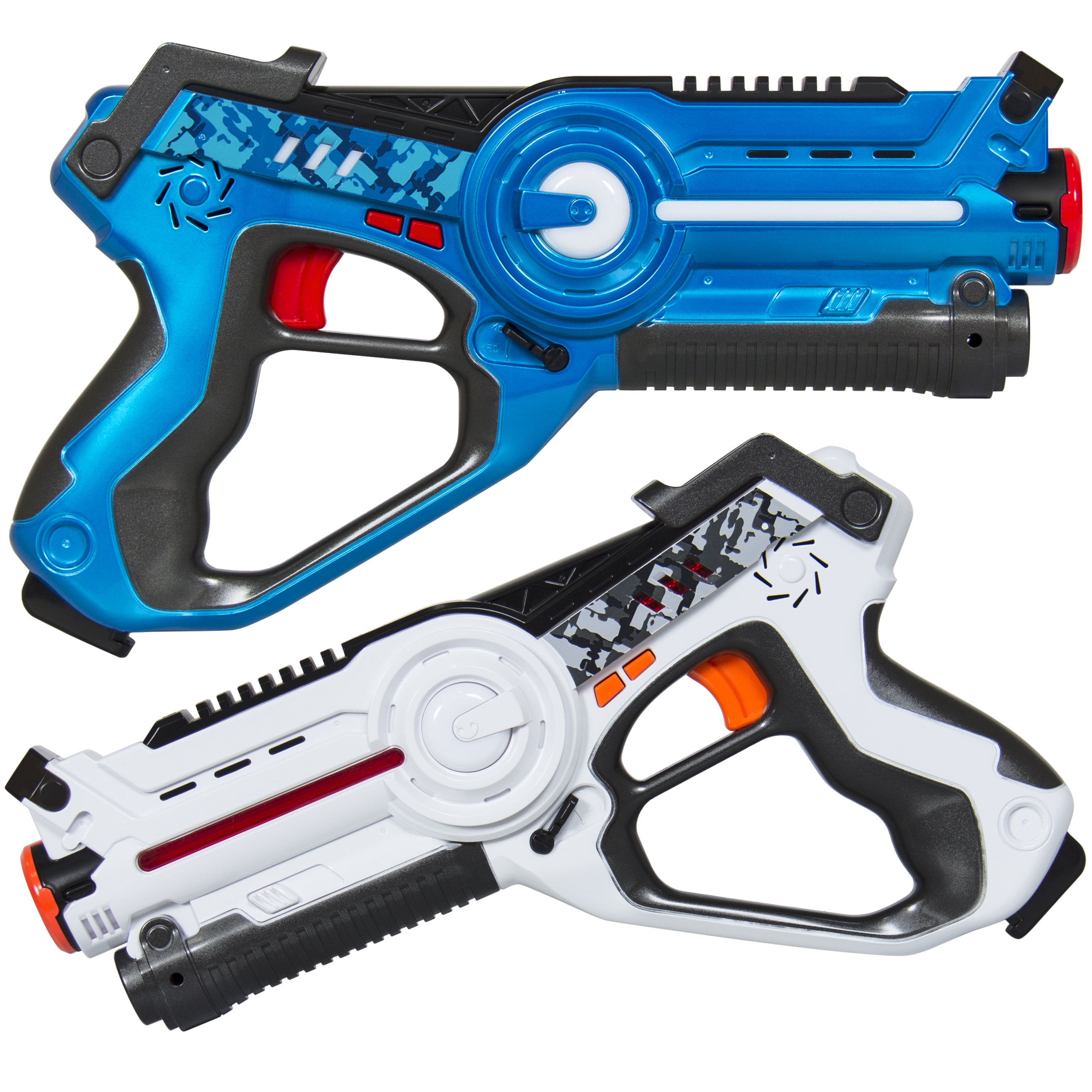 Set Of 2 Player Space Blaster " NEW" Toyard Laser X Recoil Laser Tag Toy Guns 