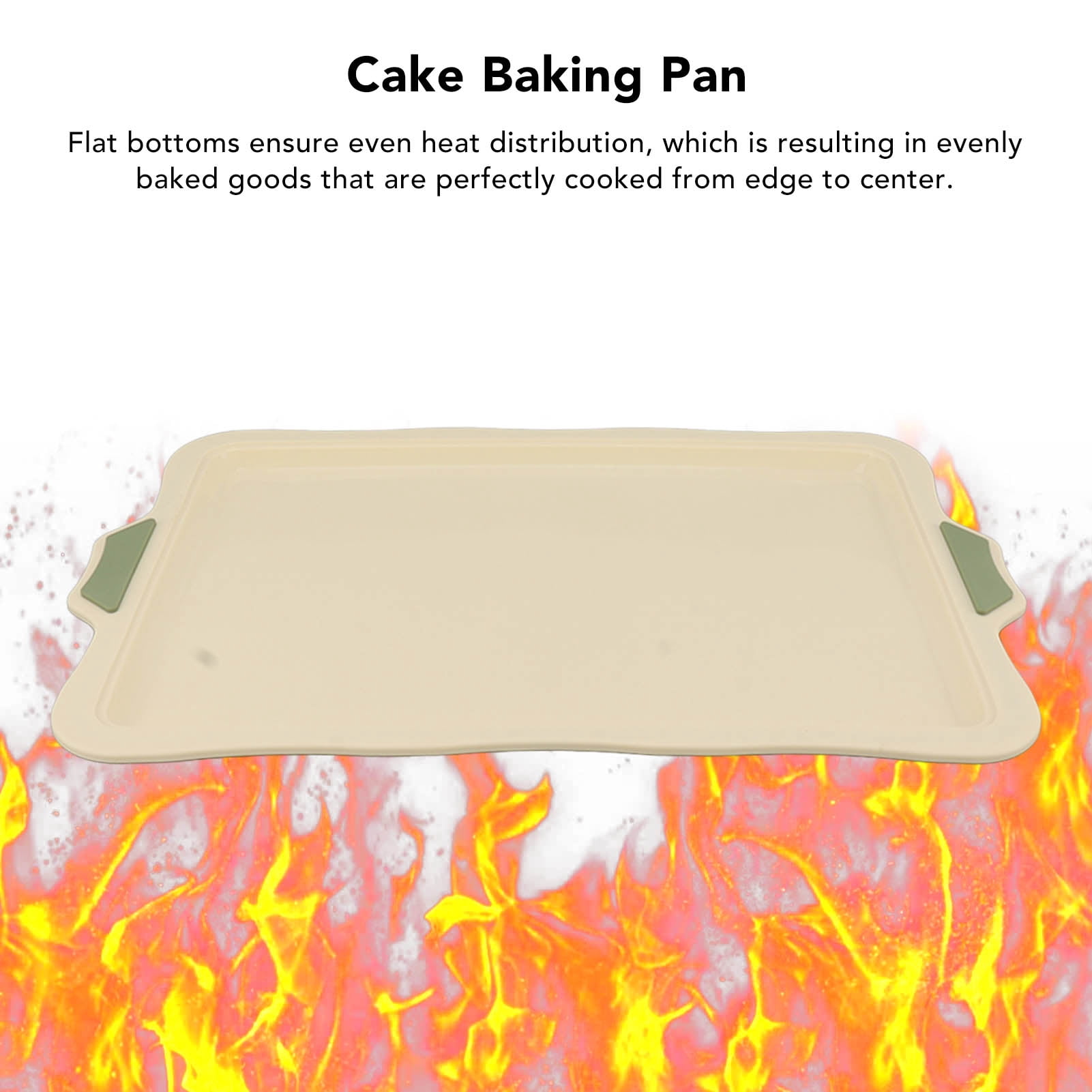 NFTIGB Silicone Baking Sheet Pan - 16.7 x 11 inches / 42.5 x 28 cm Professional Non-Stick Cookie Sheet, Heat Resistant Multi-Functional DIY Flat Base Cake Baking Mat for Home Kitchen Oven Use