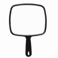 thumbnail image 1 of Large Hand Mirror with Distortion-Free Reflection, Lightweight Travel Mirror with Black Frame - 9x12 Inches, 1 of 5