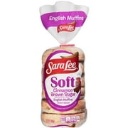 Sara Lee Soft Cinnamon Brown Sugar English Muffins, 6 count, 13 oz