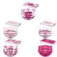thumbnail image 3 of Dsscvnef 50PCS Womens Breast Cancer Batterfly Prints 3 Layer Disposable Face M, 3 of 9