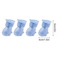 thumbnail image 3 of Dog Shoes Dog Boots for Small Dogs 4pcs Soft Adjustable Snow Boots Waterproof Medium Dog Booties Paw Protector for Outdoor Walking Indoor Hardfloors Slip, 3 of 7