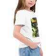 thumbnail image 4 of Dbz Kid's Cotton Short-sleeve T-shirt,White,7-8 años, 4 of 5