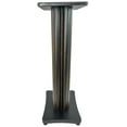 thumbnail image 2 of (2) Rockville SS28D Dark Wood Grain 28" Speaker Stands Fits JBL 104SET-BT, 2 of 9