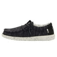 thumbnail image 3 of HEY DUDE Wally Boys/Child shoe size Kid 9.5  Casual 130134891 Stretch Black, 3 of 6