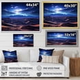 thumbnail image 4 of Designart "Desert Serenade Piano Melody II" Music Wall Art - Vintage Brown Music Piano Entryway Wall Art Print, 4 of 4