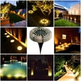 thumbnail image 3 of Accesorios de iluminación y ventiladores 4pcs IP65 Waterproof Resin Solar Lights Garden 16LED Warm White Landscape Lighting LED Recessed Spotlight Floor Light Outdoor For Yard Driveway Lawn Ormromra FLD-4672, 3 of 4