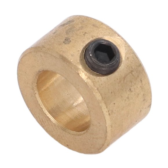Drill Stop, Brass Drill Bit Depth Stop Collar, Firmly Fixed By Hex Screw for Woodworking, for Daily Drilling Positioning, Drill Ring Positioner