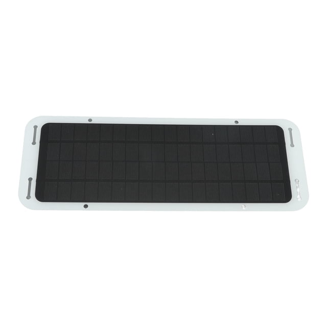Kit de Panel Solar de 12V y 5W, Panel Solar portátil de silicio monocristalino eficiente profesional para coche, motocicleta y barco