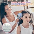 thumbnail image 3 of Abaima 2 Pack Toddler Hair Brush, Mini Hair Brush for Kids, Baby Detangler Brush for Straight Curly Thick Hair, Cute Travel Brush for Boys and Girls - Dinosaurs Brush with Air Cushion, 3 of 7