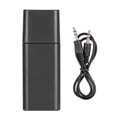 thumbnail image 1 of Adaptador de audio Inalámbrico USB Bluetooth 5.0 Sincero Color Negro, 1 of 10