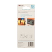 VELCRO Brand All-Purpose Straps | Strong & Reusable | Perfect for Fastening Wires & Organizing Cords | Black, 18in x 1in | 2 Count