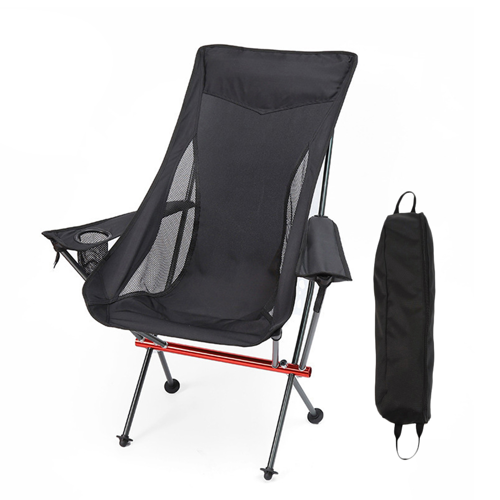 collapsible chair with wheels