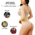 thumbnail image 6 of MISS MOLY Thong Bodysuit for Women High Waist Tummy Control Shapewear Panties Butt Lifter Firm Control Waist Trainer, 6 of 6