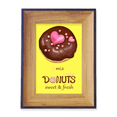 thumbnail image 1 of Heart Chocolate Dessert Sweet Food Photo Frame Exhibition Display Art Desktop Painting, 1 of 3