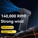 thumbnail image 4 of Ventilador Turbo Jet Potente Soplador de Aire Ventilador Turbo Jet Eléctrico Motor Sin Escobillas 140000 RPM 52 M/S Velocidad del Viento Ajustable, 4 of 5