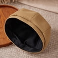 thumbnail image 4 of Caoirhny Little Girl's Beret Hats French Style Winter Warm Artist Hats Classic Solid Color Bear Caps, 4 of 8