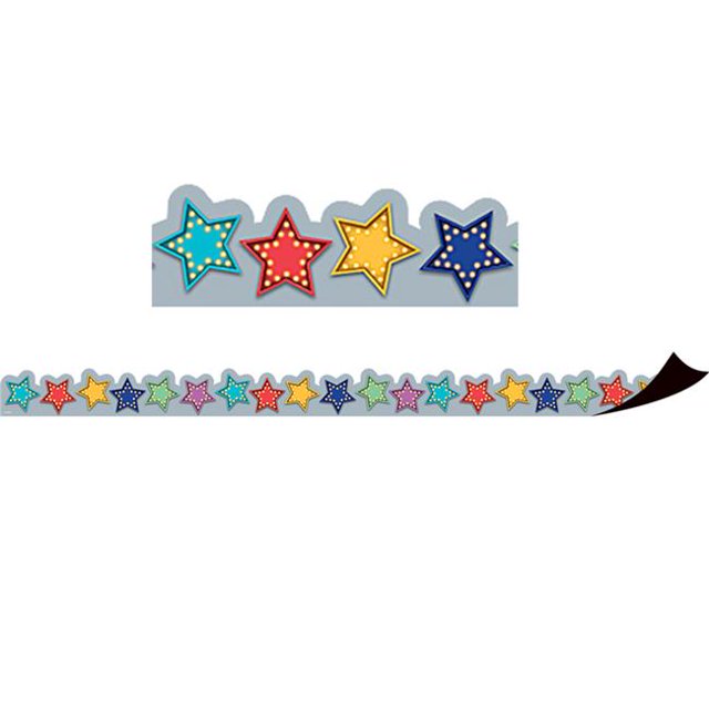 Teacher Created Resources TCR77286-3 Marquee Étoiles Frontière Magnétique - Pack de 3
