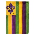 thumbnail image 1 of Lona de la bandera de Mardi Gras grande multicolor Caroline's Treasures 8137CHF, 1 of 1