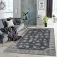 Adiva Rugs Machine Washable Area Rug with Non Slip Backing for Living