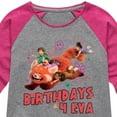 thumbnail image 3 of Disney Turned Red - Celebration - Birthdays 4 Eva - Youth Girls Raglan Graphic T-Shirt, 3 of 5