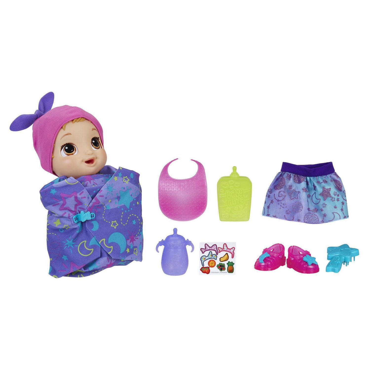 Baby Alive Baby Grows Up (Dreamy) - Shining Skylar or Star Dreamer, Growing and Talking Baby Doll