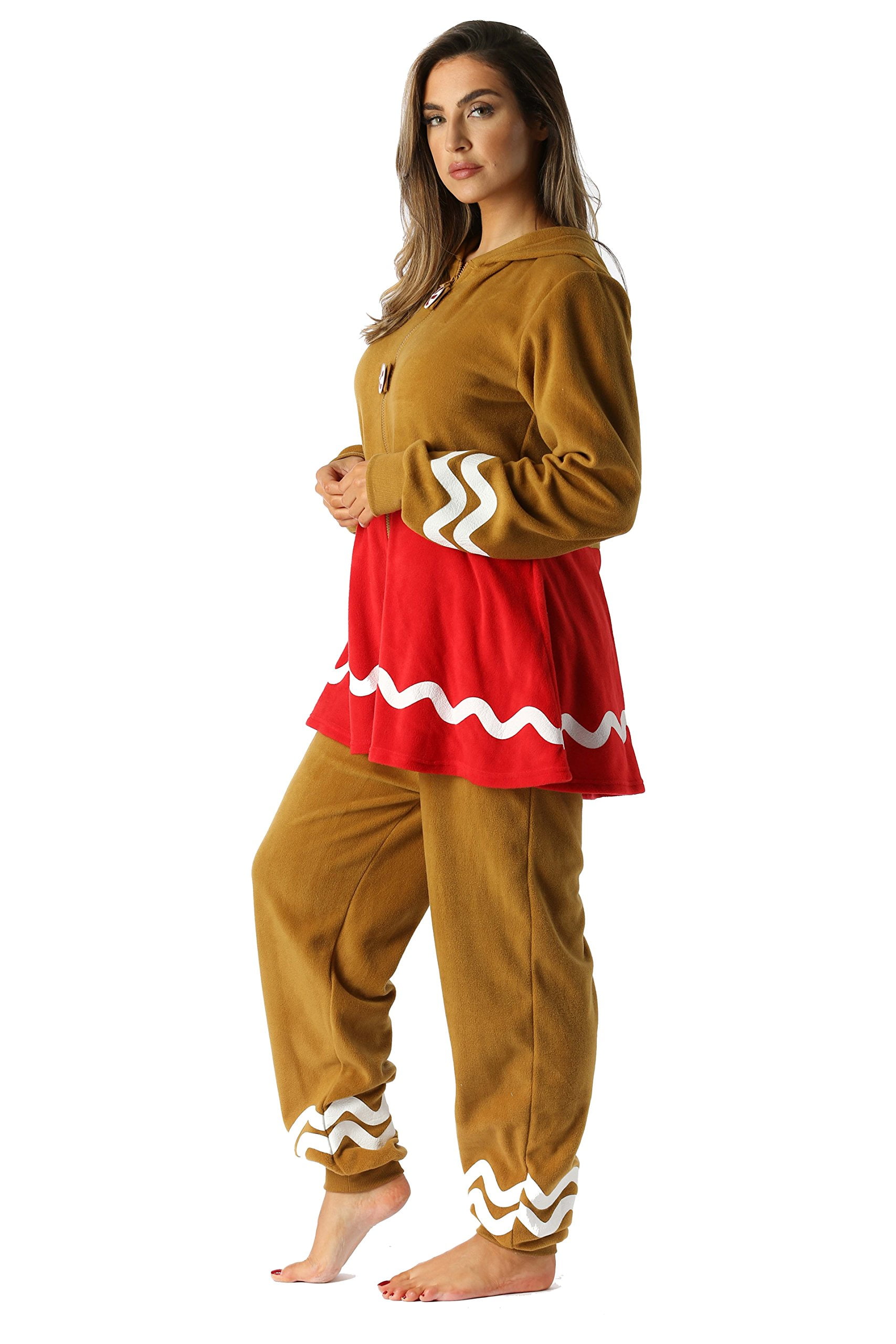 followme Adult Christmas Onesie for Women Jumpsuit One Piece