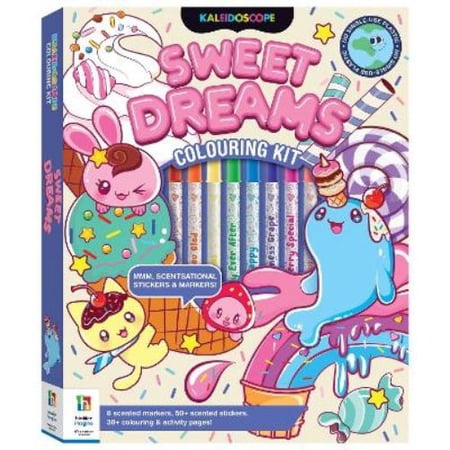 Kaleidoscope Colouring Kit Sugar Rush Hinkler Pty Ltd (Paperback)