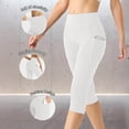 thumbnail image 2 of hoksml Women's High Waist Capri Leggings, Casual Workout Yoga Pants with Pockets for Summer, 2 of 9