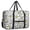 Black, variant on For Spirit Airlines Personal Item Bag 18x14x8 Inch, Boho Floral Weekender Travel Bag, Foldable Travel Duffel Bag Underseat Carry on Bag with Luggage Sleeve for Women and Men 30L