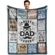 thumbnail image 1 of LHSHID Dad Gifts from Son Daughter Men Gifts for Dad Best Dad Ever Gifts Dads Birthday Gifts Dad Gifts for Father's Day Christmas Dad Blanket 60"x80", 1 of 6