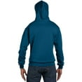 thumbnail image 2 of Champion Mens Powerblend Hooded Sweatshirt, XL, Late Night Blue, 2 of 3