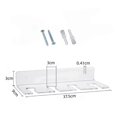 thumbnail image 3 of 2PCS Acrylic Wine Glass Holder Wall Mounted Cup Holder Wine Glass Hanging Rack Kitchen Cupboard Bar, 3 of 4