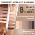 thumbnail image 2 of Paleta de sombras de ojos SUSIKEKI Mini Naked de 6 colores con espejo, 2 of 9