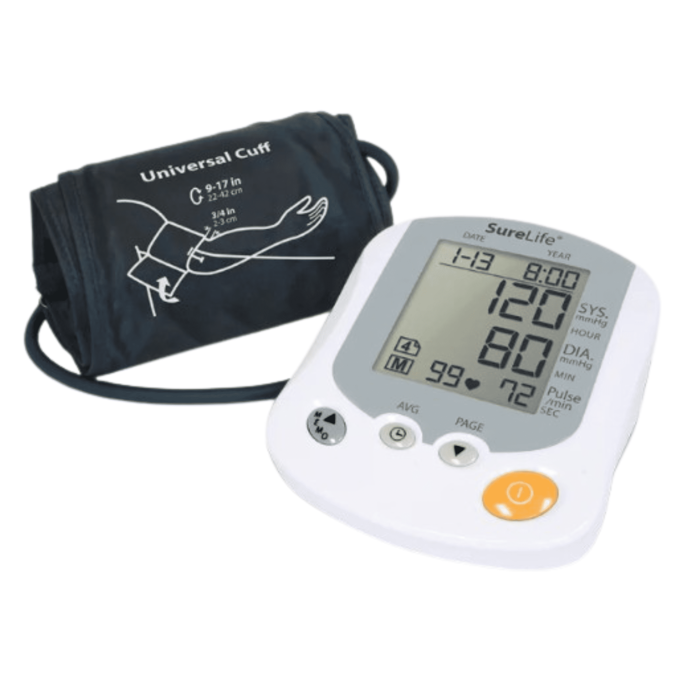 EasyTouch SureLife Talking Arm Blood Pressure Monitor 860214