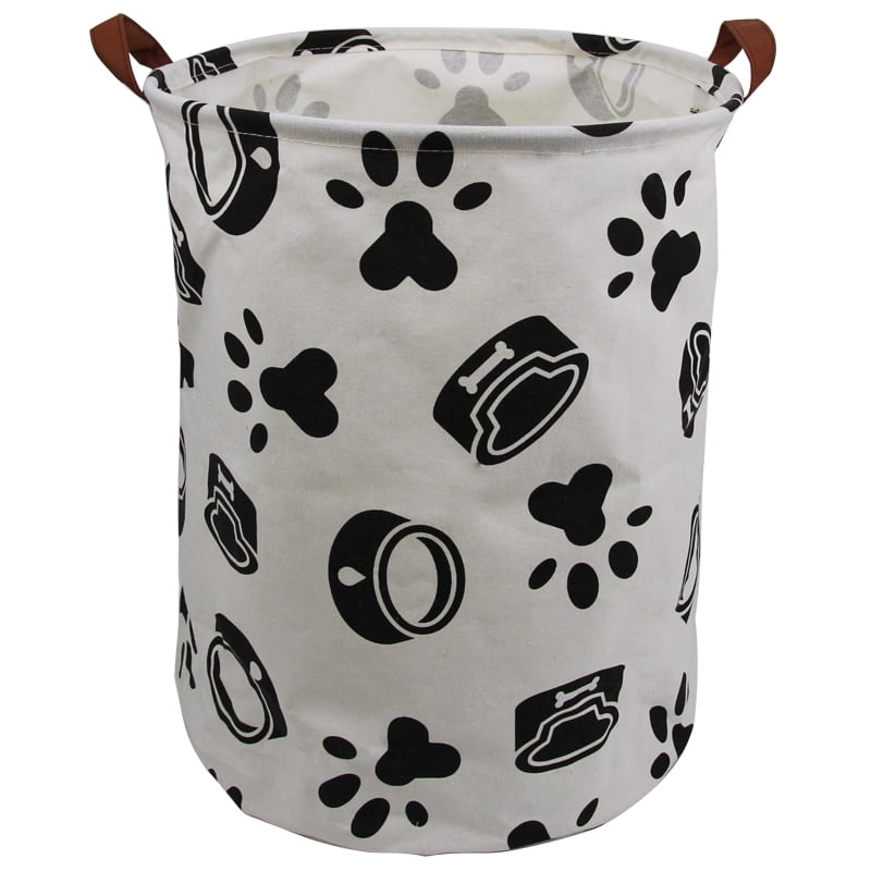 Waterproof Linen Cotton Laundry Hamper Clothes Basket Storage Basket Folding Bag