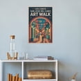 thumbnail image 4 of Vintage Retro Travel Poster Wall Print San Jose Del Cabo Art Walk Los Cabos Mexico Evening Festival Market Artwork Print Poster, 4 of 8