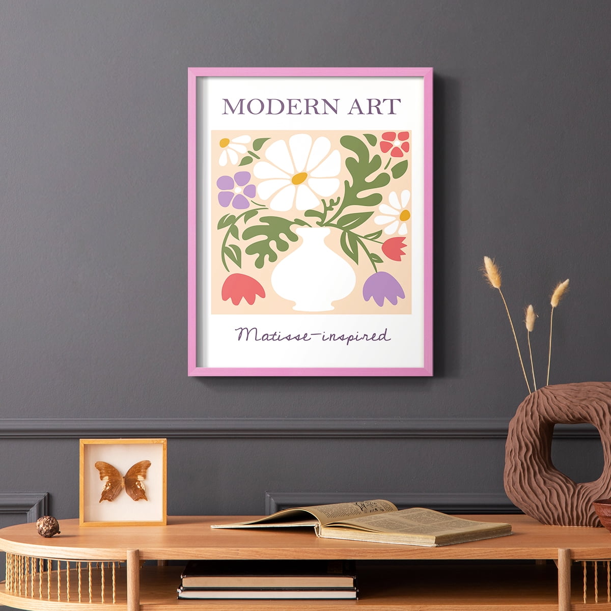 Matisse LXI Framed Print - Solid Wood
