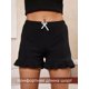 thumbnail image 5 of Conjunto de pijamas de verano para mujer, Top de retazos con botones de encaje, pantalones cortos con volantes, conjunto de 2 piezas, Sexy, camisola ajustada, 5 of 5