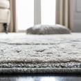 thumbnail image 4 of SAFAVIEH Martha Stewart Lucia Shag Area Rug, White/Light Grey, 4' x 6', 4 of 7