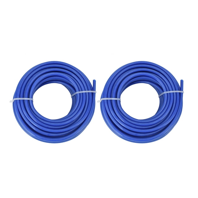 Fil de Coupe Rond 2 Pcs 4mm en Nylon Accessoires pour Tondeuse à Gazon Bleue