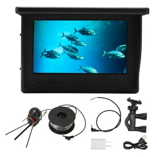 Underwater Fishing Camera, 4.3in Underwater Fishing Camera 12V 5V Clear  Picture Quality Plug and Play 8000mAh High Definition Fish Finder Camera