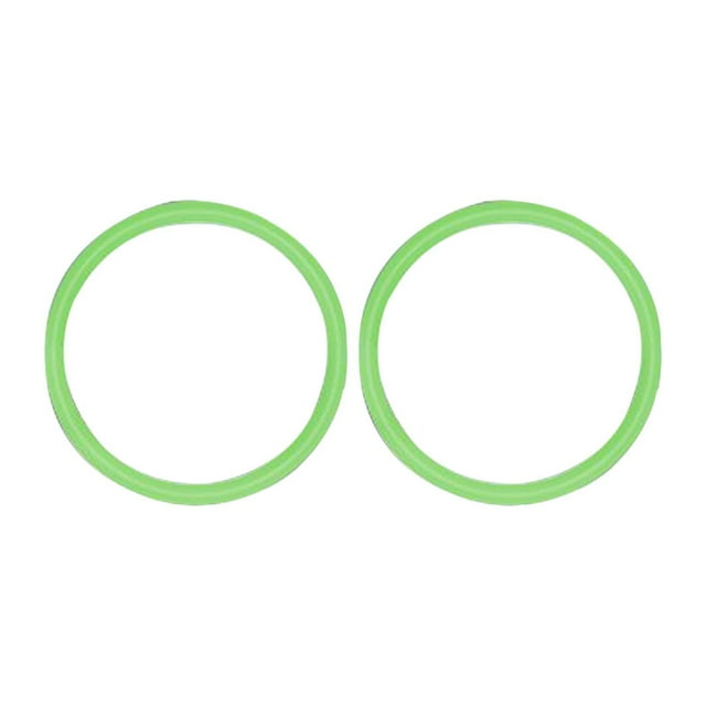 2 piezas Correa de soporte de tendón rotuliano Redonda para ciclismo cómodo Verde fluorescente