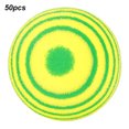 thumbnail image 2 of Pelota De Rayas De Golf, Pelota De Golf De Práctica De 50 Piezas, Pelotas De Juguete De Entretenimiento Para Gatos Domésticos Para Práctica En Interiores Ccdes Pelota Rayas Amarillo Verde/2 Colores, 2 of 8