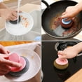 thumbnail image 4 of 10 cepillos de lavado prácticos con bolas de alambre de acero, herramienta de limpieza para restaurantes., 4 of 6