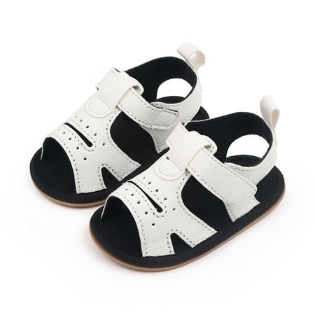 

Girls Sandals Infant Sandals Girls Cute Kid Sandals Infant Sandals Boys Baby Boy Sandals Cool Boy Sandals Soft sole sandals for babies White 13