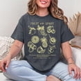 thumbnail image 3 of Fruit of the Spirit Christian Aesthetic Bible Verse Comfort Colors Oversized Beach Youth Group Shirts-Playing Game Men's and Women's Graphic Tee 100% Cotton by TBun, Full Sizes S-5XL, 3 of 5
