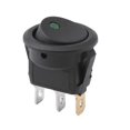 thumbnail image 1 of Automotive Electrical Round On/Off Spst Switch 12v For Car Van Dash Boat Light A, 1 of 1